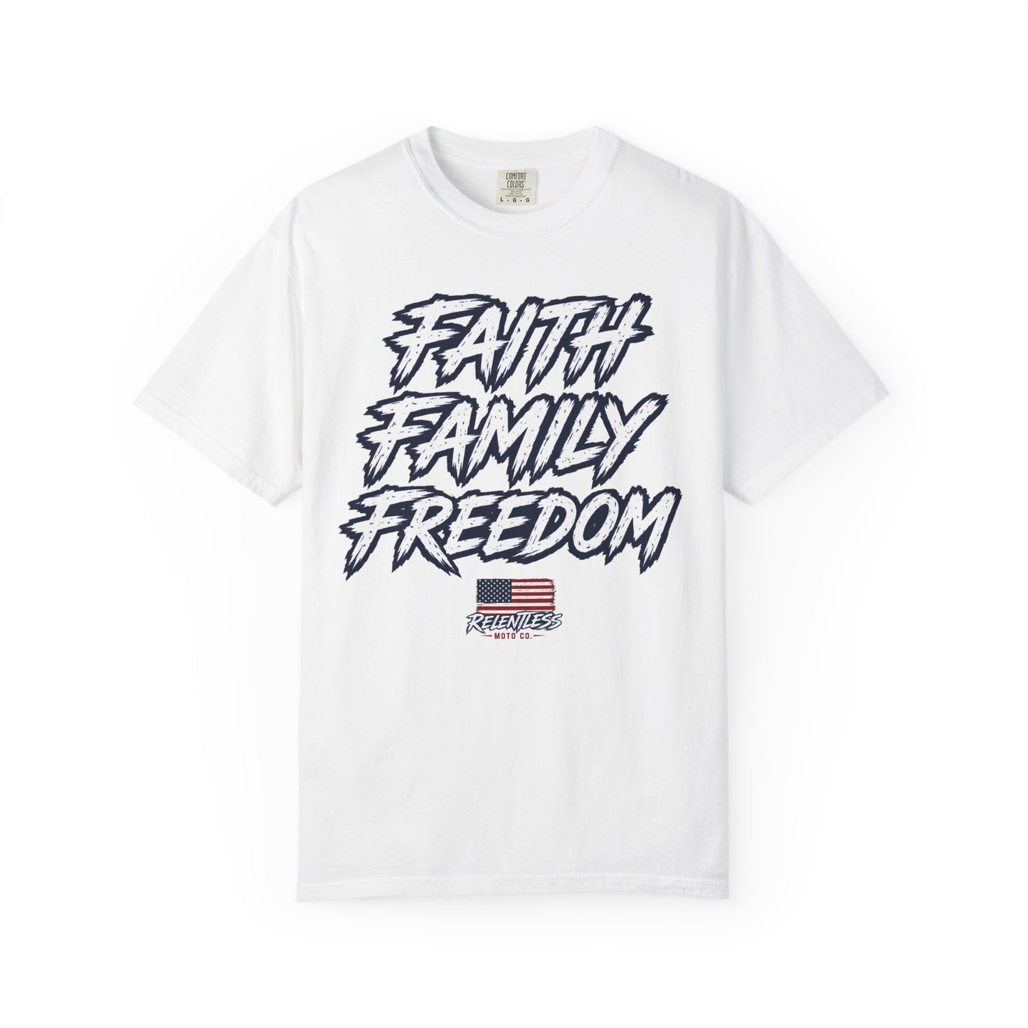 FAITH, FAMILY, FREEDOM - USA TEE
