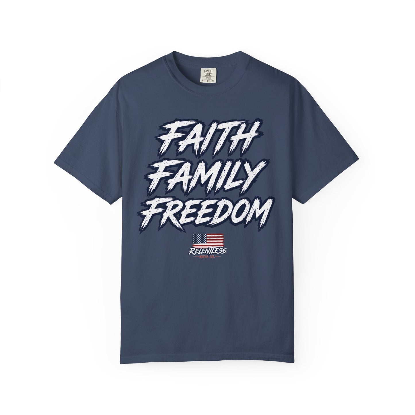 FAITH, FAMILY, FREEDOM - USA TEE