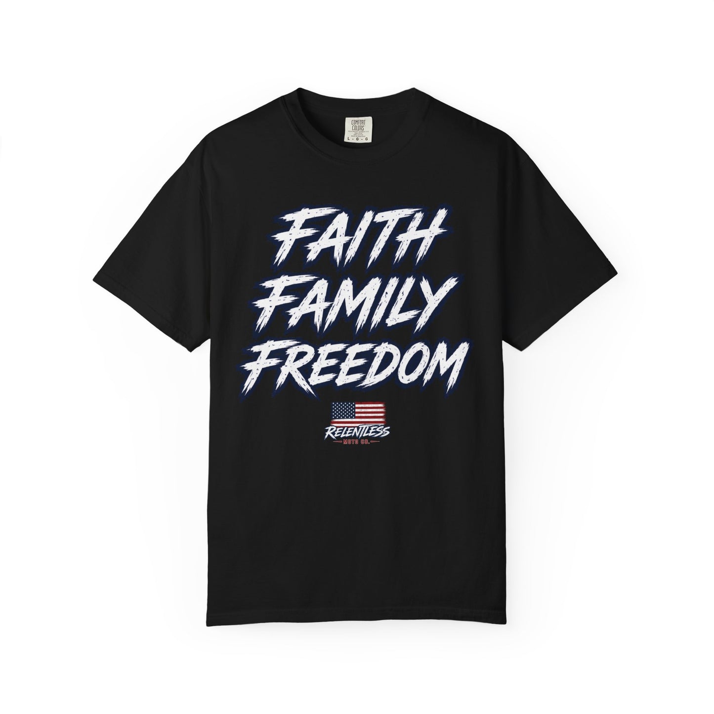 FAITH, FAMILY, FREEDOM - USA TEE