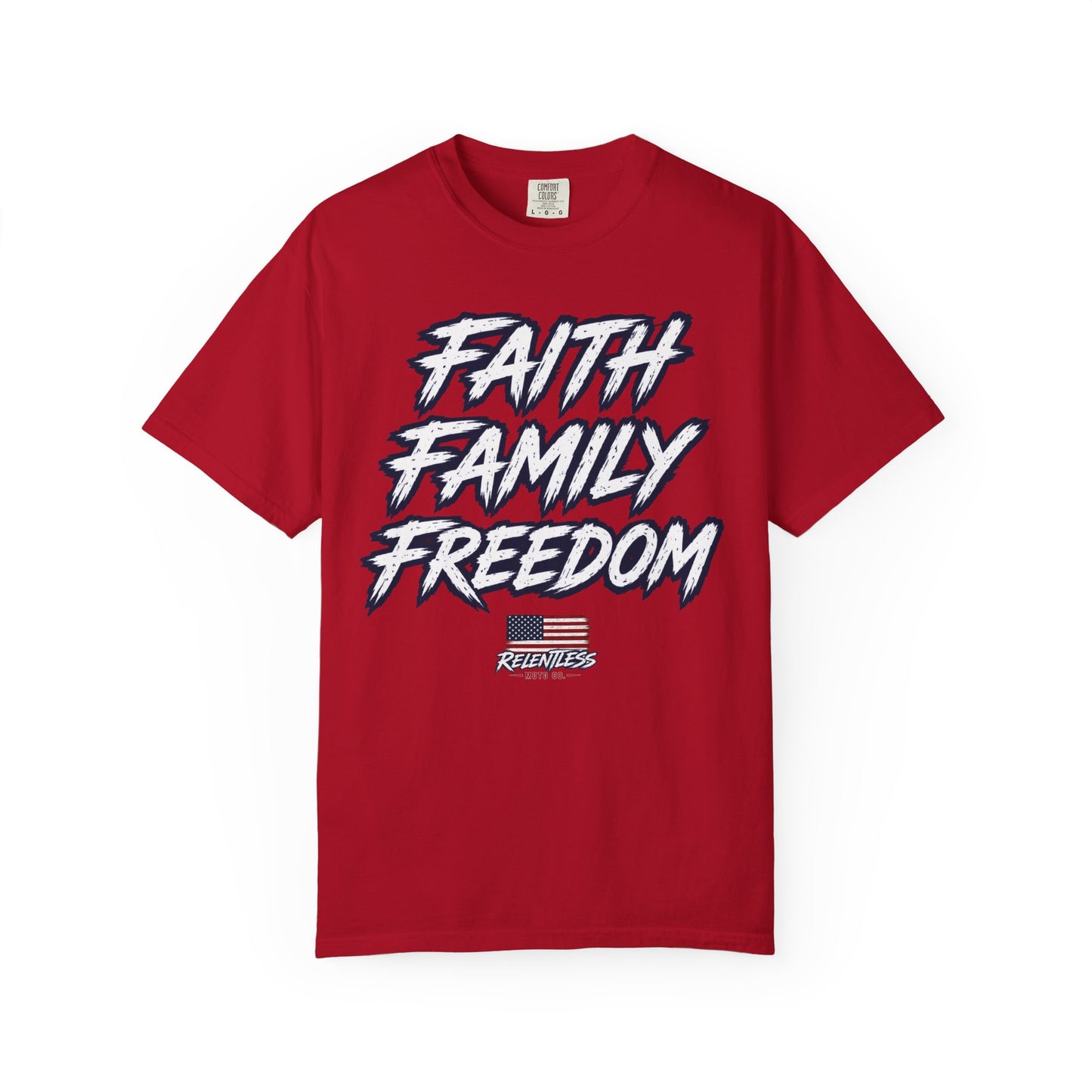 FAITH, FAMILY, FREEDOM - USA TEE
